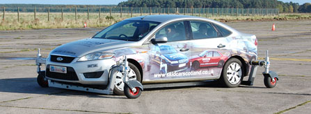 Skid Car Scotland Limited - Accident Prevention Courses featuring the world famous Skid Car.